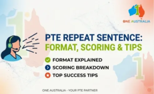 PTE Repeat Sentence: Format, Scoring & Tips
