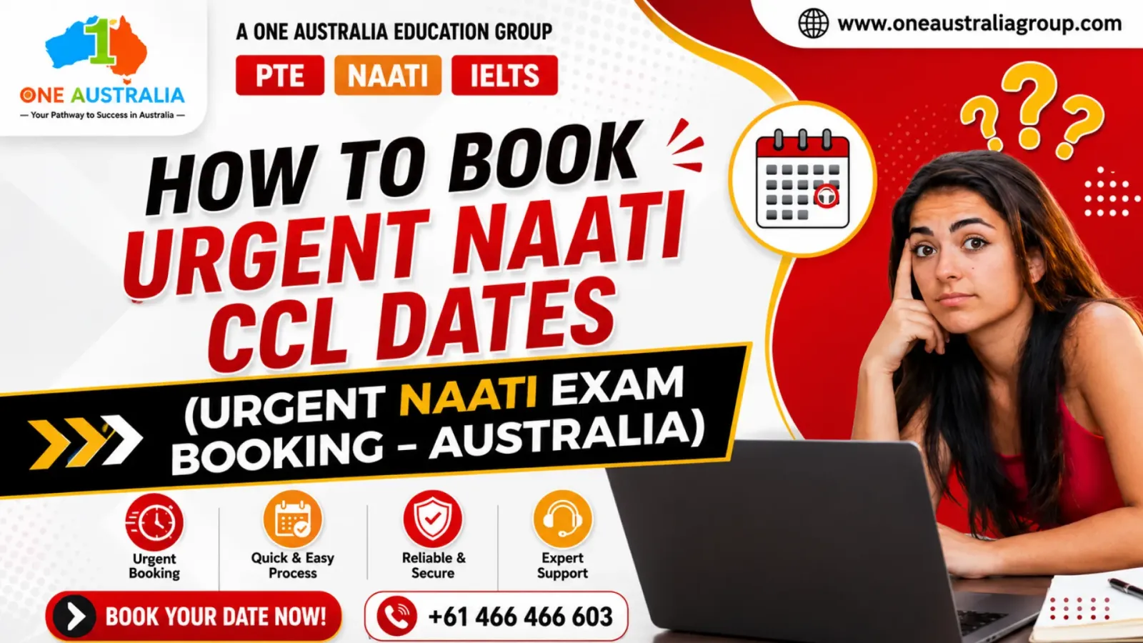How To Book Urgent NAATI CCL Dates (Urgent NAATI Exam Booking โ Australia 2026)