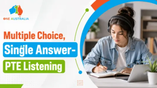 Multiple Choice, Single Answer-PTE Listening
