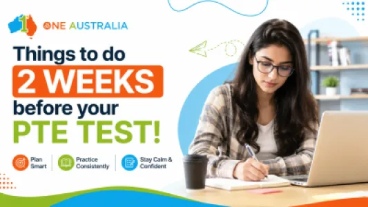 Things to do 2 weeks before your PTE test!