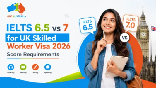 IELTS 6.5 vs 7 for UK Skilled Worker Visa 2026 Score Requirements