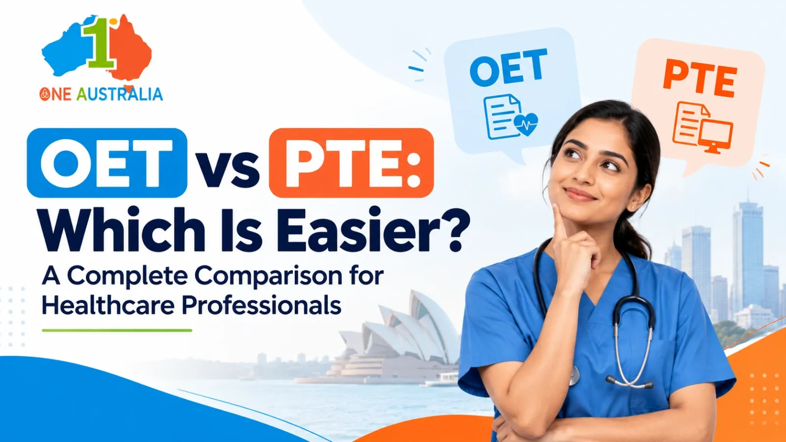OET vs PTE: Which Is Easier? A Complete Comparison for Healthcare Professionals