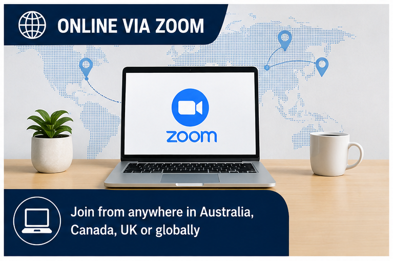 Online via Zoom