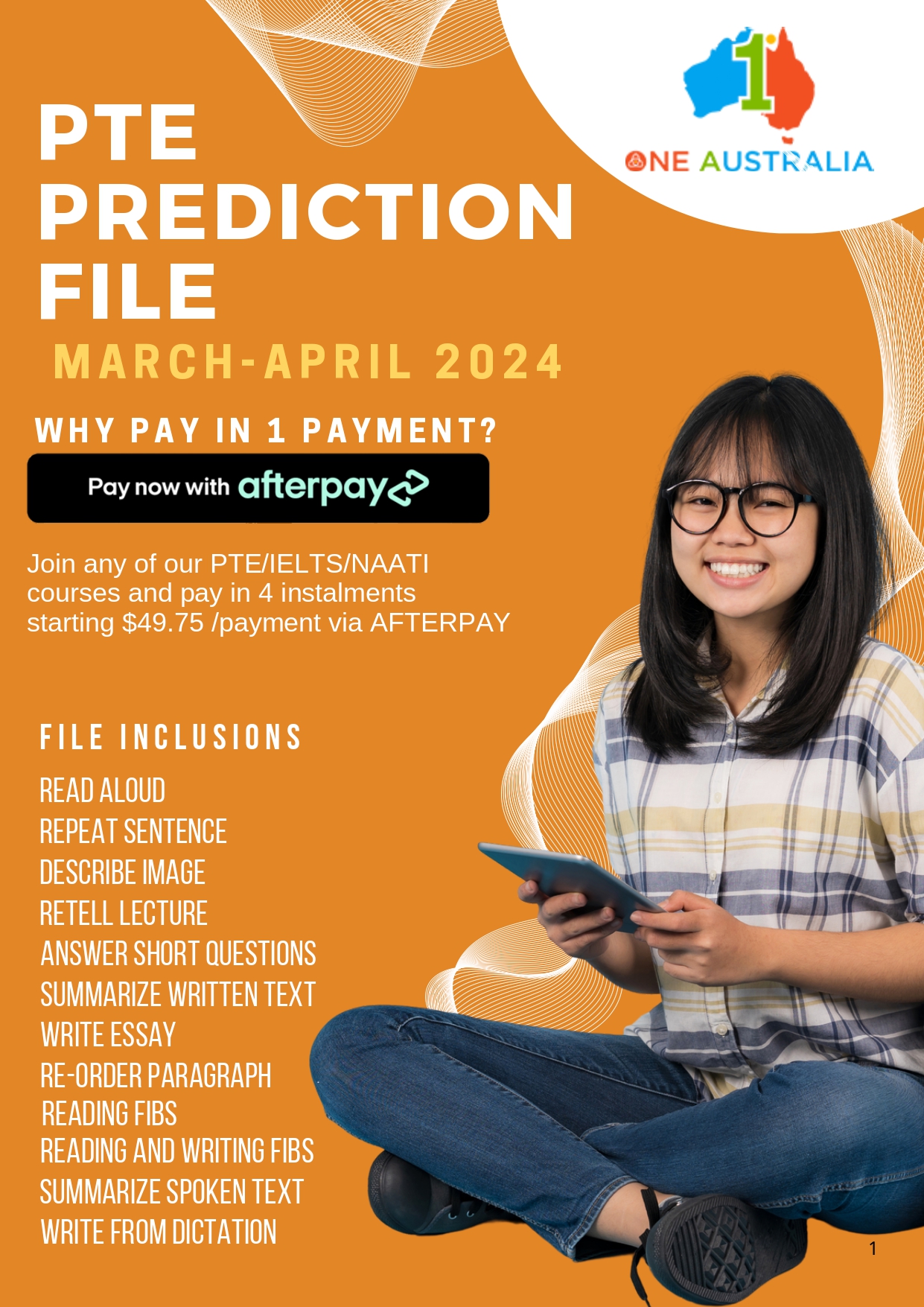 PTE prediction April 2024