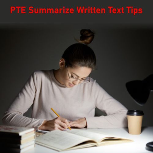 PTE Summarize Written Text Tips