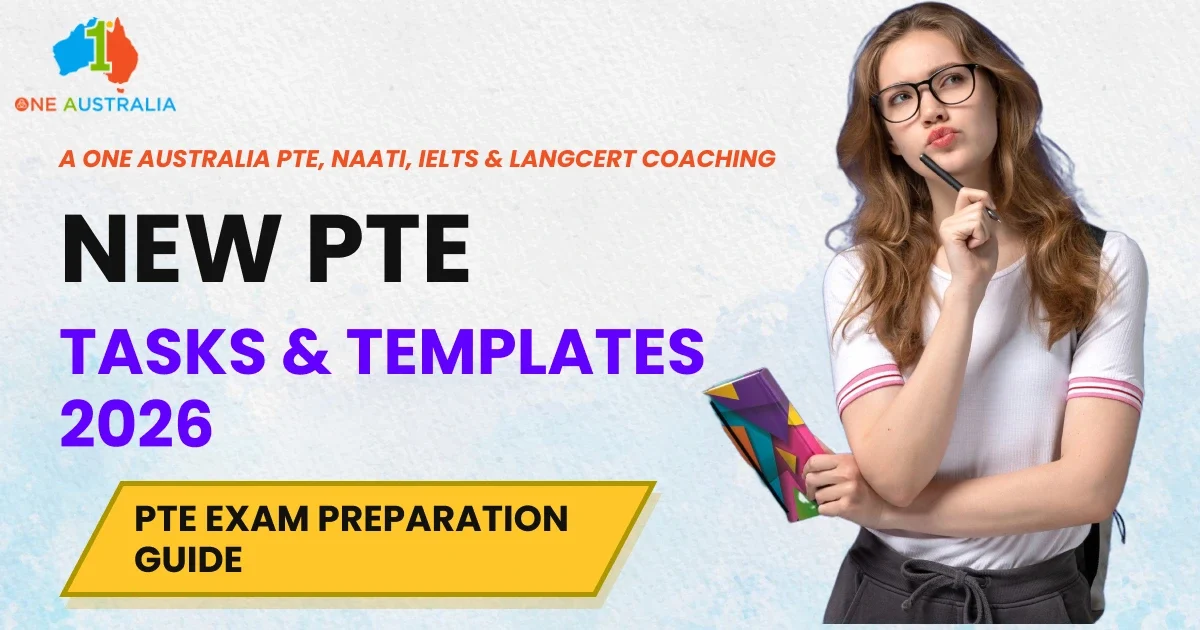 New PTE Tasks & Templates 2026