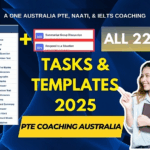New 22 PTE Tasks & Templates 2026 | PTE Coaching Australia