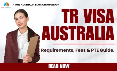TR visa Australia application concept representing temporary residency visa process